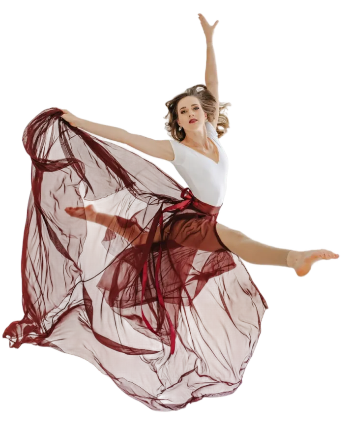 A child dancing.