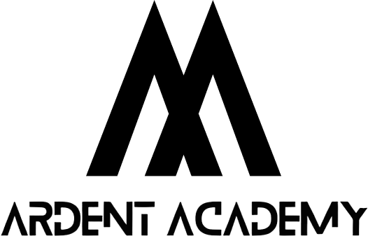 Logo of Ardent Academy.